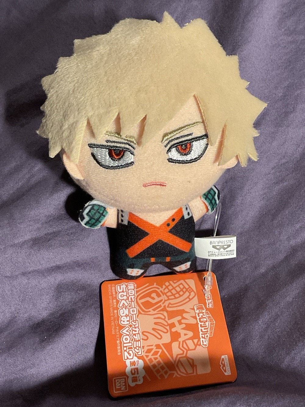Bakugou Katsuki Plushie from My Hero Academia Chibi Kurumi Vol. 2
